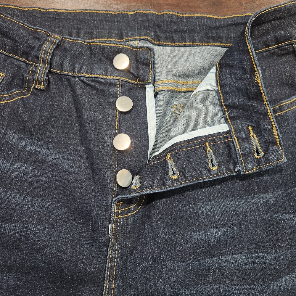 Dark Blue Stretch Jeans